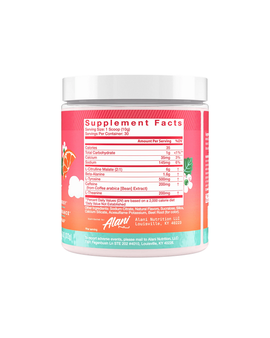 pre-workout - strawberry sunrise